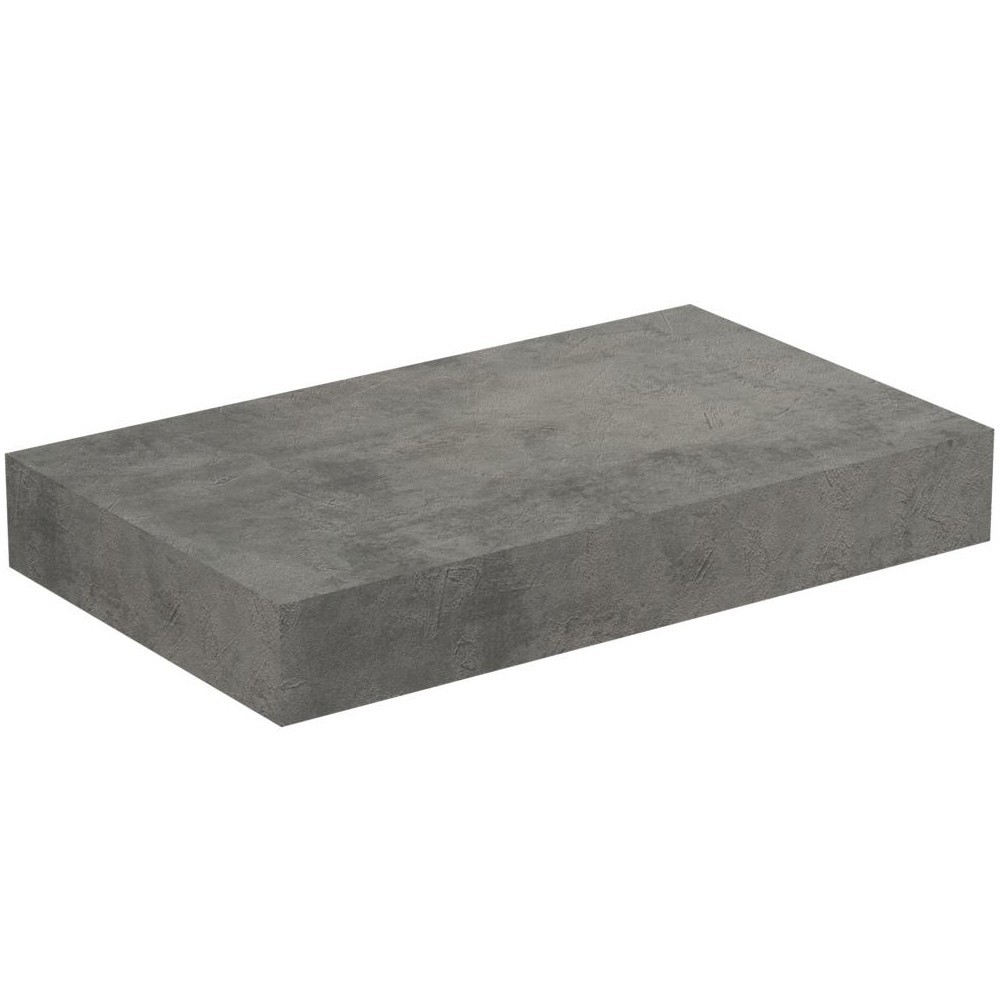 BLAT ADAPTO PT LAVOAR 85X50.5X12, FARA DECUPAJ, GRI PIETRIS